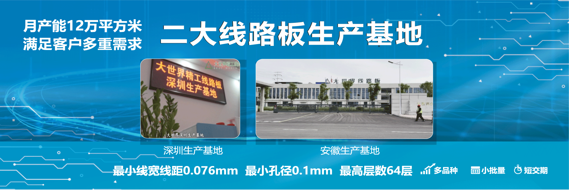 大世界精工线路板厂